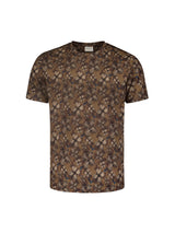 No Excess T-shirt with Floral Print for Stylish Casual Looks | Khaki