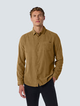 Corduroy Shirt - Stylish and Comfortable | Khaki