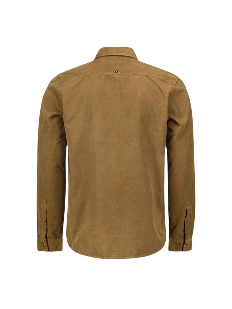 Corduroy Shirt - Stylish and Comfortable | Khaki