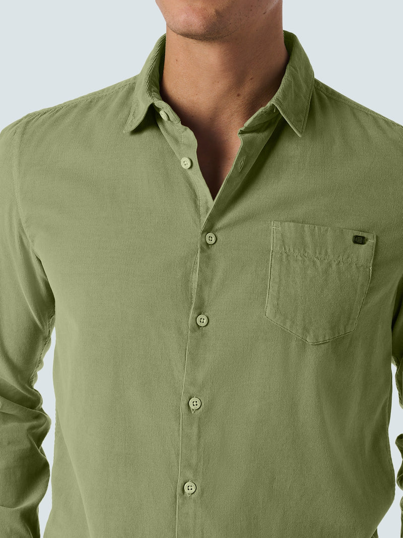 Corduroy Shirt - Stylish and Comfortable | Smoke