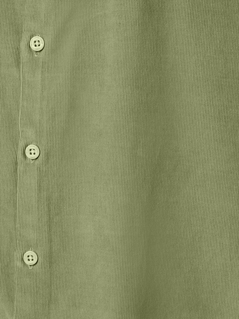 Corduroy Shirt - Stylish and Comfortable | Smoke