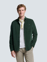 Corduroy Shirt - Stylish and Comfortable | Dark Green