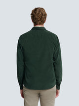 Corduroy Shirt - Stylish and Comfortable | Dark Green