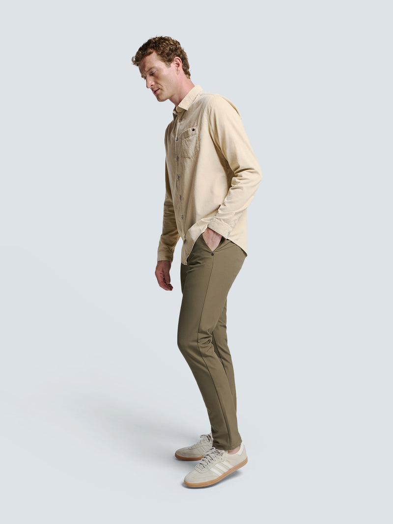 Corduroy Shirt - Stylish and Comfortable | Cement