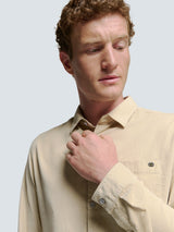 Corduroy Shirt - Stylish and Comfortable | Cement