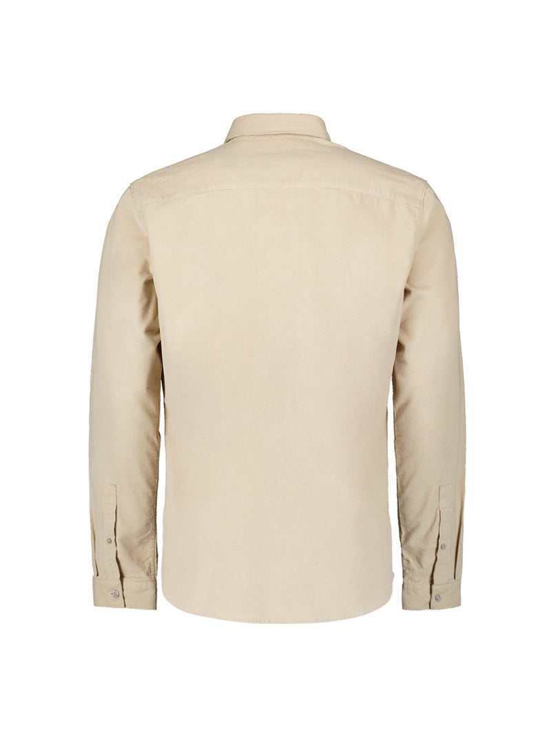 Corduroy Shirt - Stylish and Comfortable | Cement