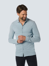 Stylish Jersey Melange Shirt with Stretch - Perfect for Any Occasion | Cloud