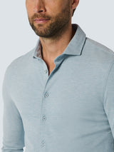 Stylish Jersey Melange Shirt with Stretch - Perfect for Any Occasion | Cloud