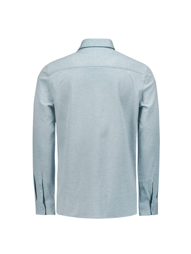 Stylish Jersey Melange Shirt with Stretch - Perfect for Any Occasion | Cloud