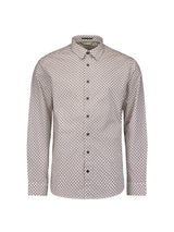 Shirt with Graphic Pattern - Stylish for Winter | White