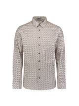 Shirt with Graphic Pattern - Stylish for Winter | Aubergine