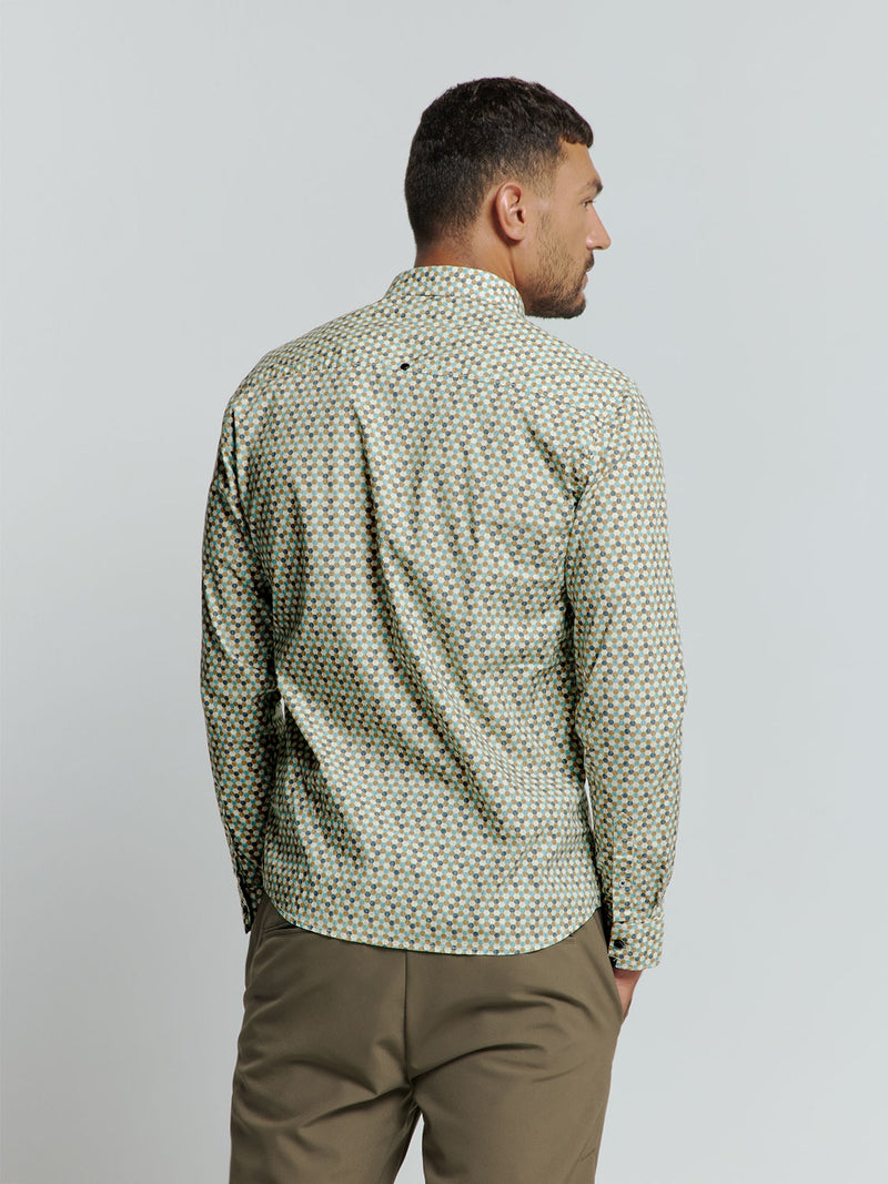 Shirt with Allover Pattern: Modern Design and Timeless Style | Cloud