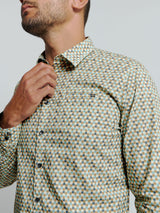 Shirt with Allover Pattern: Modern Design and Timeless Style | Cloud