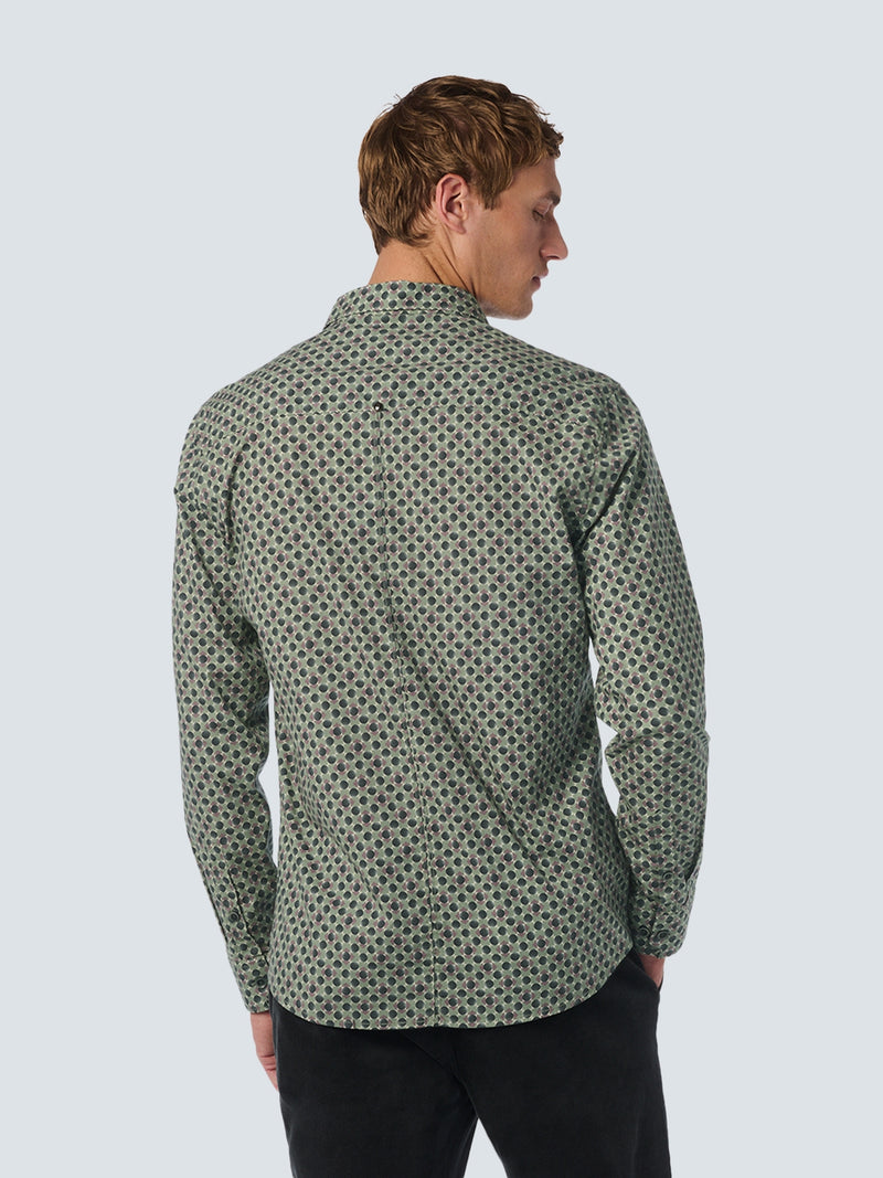 Allover Pattern Shirt - Stylish for Winter | Smoke