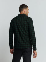 Checked Shirt: Timeless Style and Comfort | Dark Green