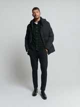 Checked Shirt: Timeless Style and Comfort | Dark Green