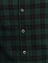 Checked Shirt: Timeless Style and Comfort | Dark Green