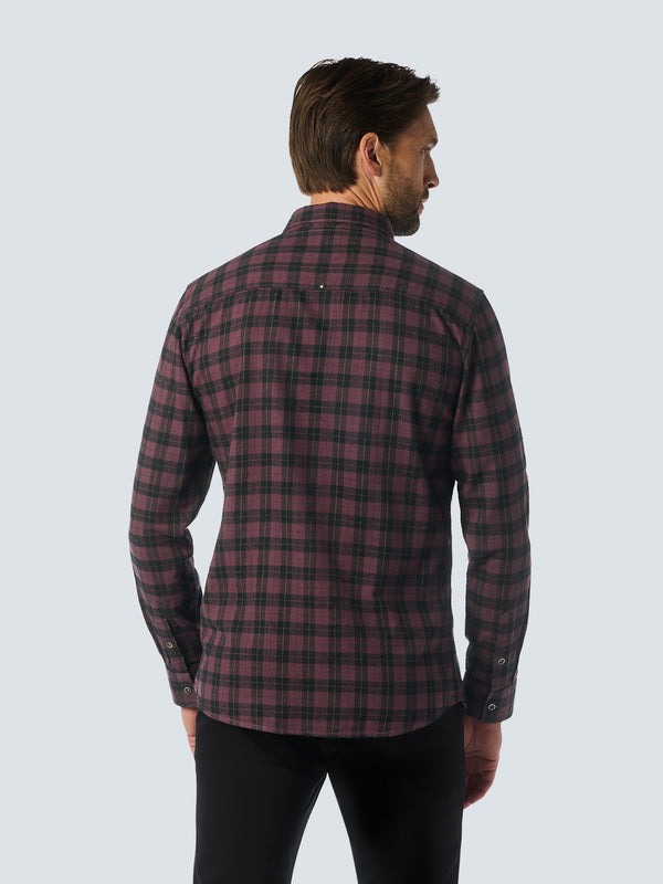 Checked Shirt: Timeless Style and Comfort | Aubergine