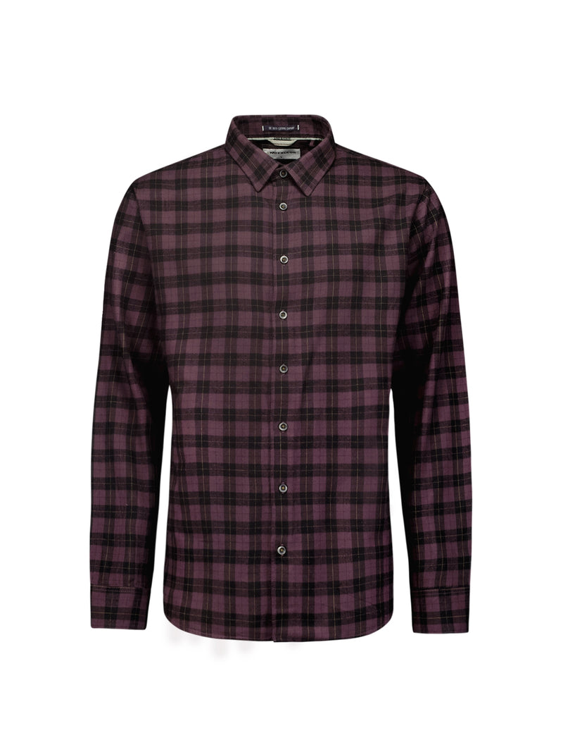 Checked Shirt: Timeless Style and Comfort | Aubergine