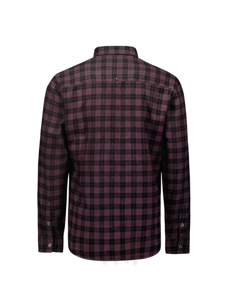 Checked Shirt: Timeless Style and Comfort | Aubergine