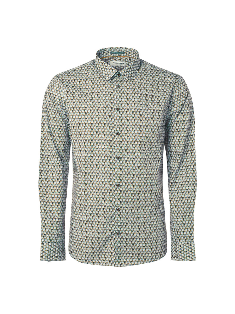 Shirt with Allover Pattern: Modern Design and Timeless Style | Cloud