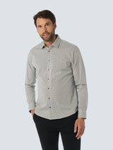 Stylish Winter Shirt with Dynamic All-Over Pattern | Night