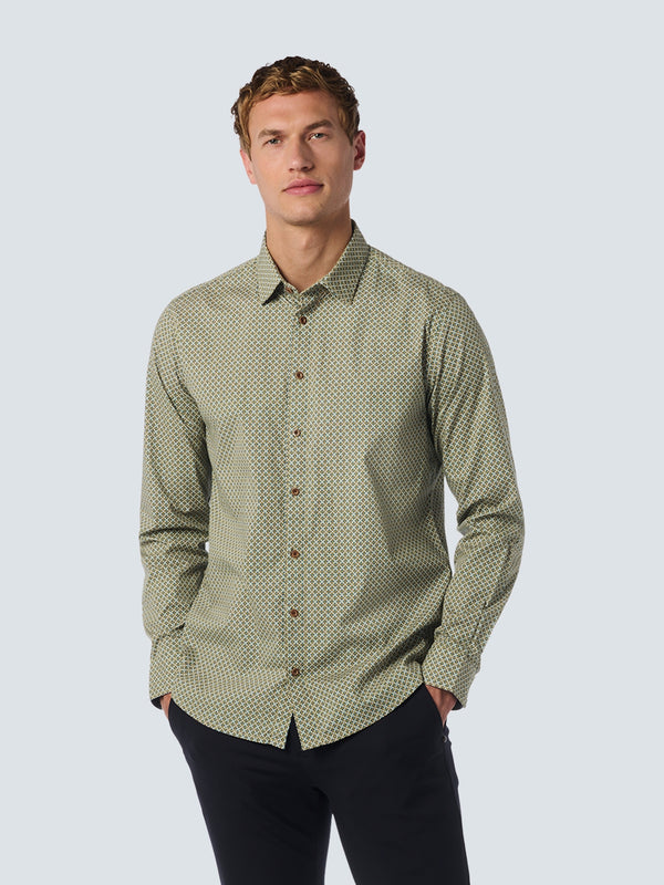 Stylish Winter Shirt with Dynamic All-Over Pattern | Cloud