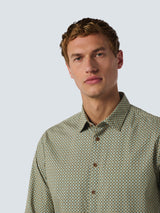 Stylish Winter Shirt with Dynamic All-Over Pattern | Cloud