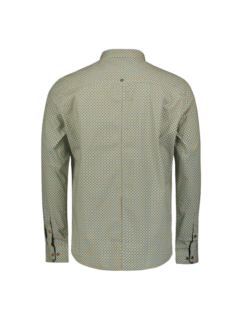 Stylish Winter Shirt with Dynamic All-Over Pattern | Cloud