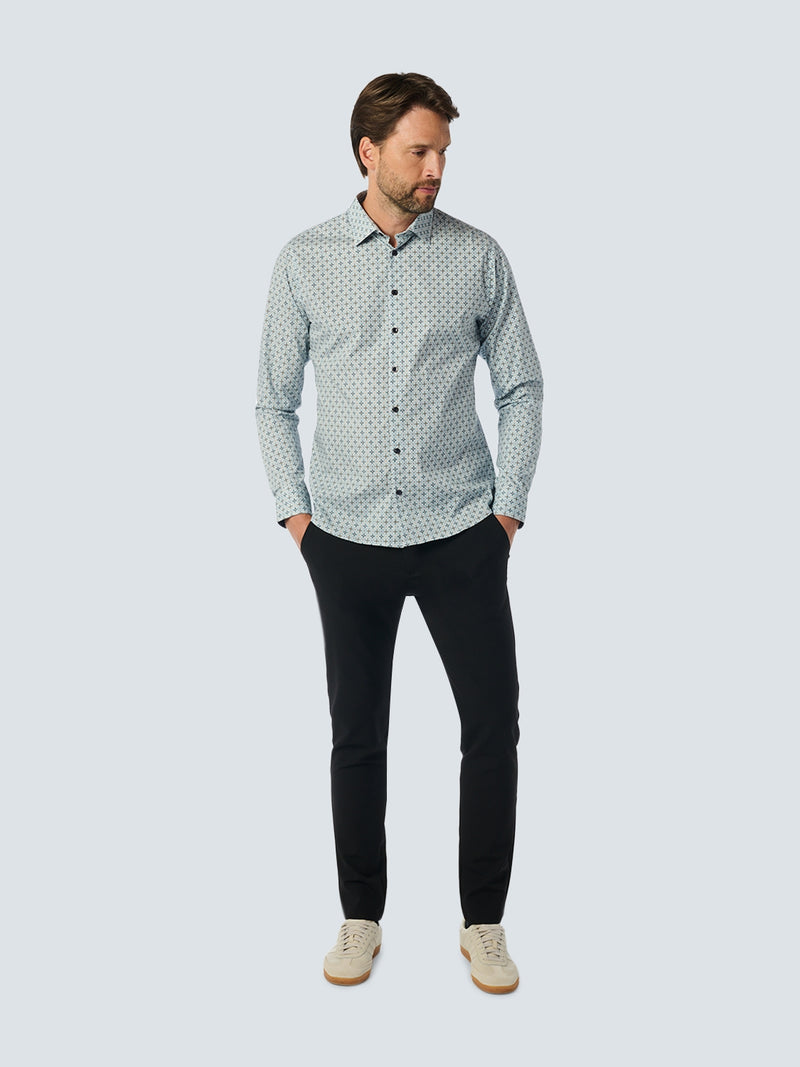 Stylish Shirt with All-Over Pattern | Cloud