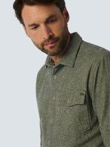 Two-Tone Twill Shirt: Style and Elegance Combined | Smoke