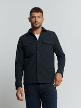 Melange Overshirt with Button Closure: Stylish Comfort for Every Day | Night