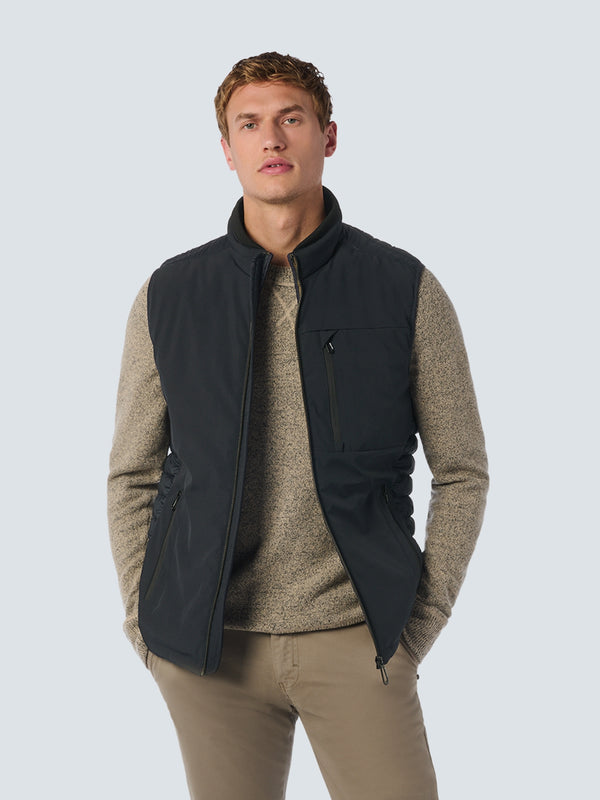 Lightweight Quilted Bodywarmer with Matte Finish | Night