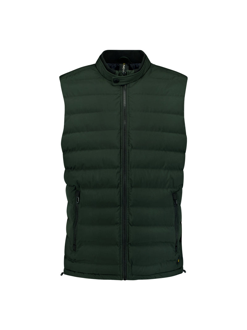 Lightweight Quilted Bodywarmer for Every Season | Dark Moss