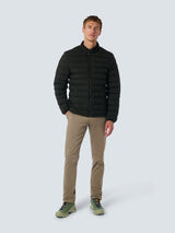 Lightweight Quilted Jacket with Sporty Look | Black