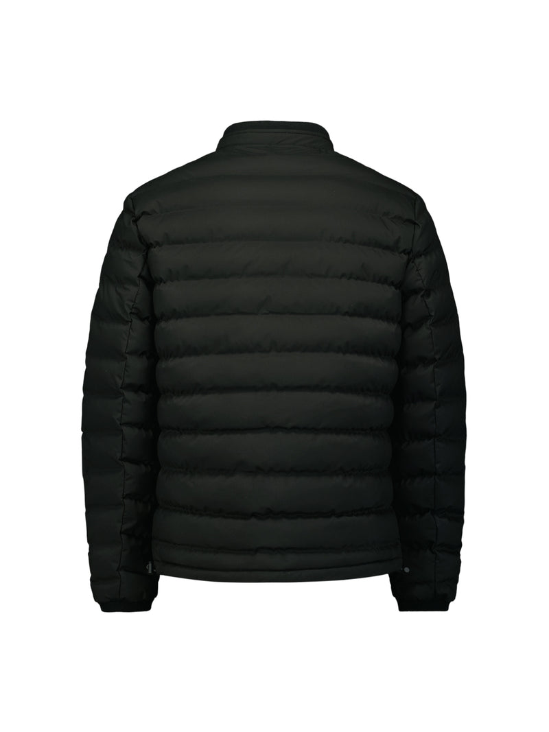 Lightweight Quilted Jacket with Sporty Look | Black