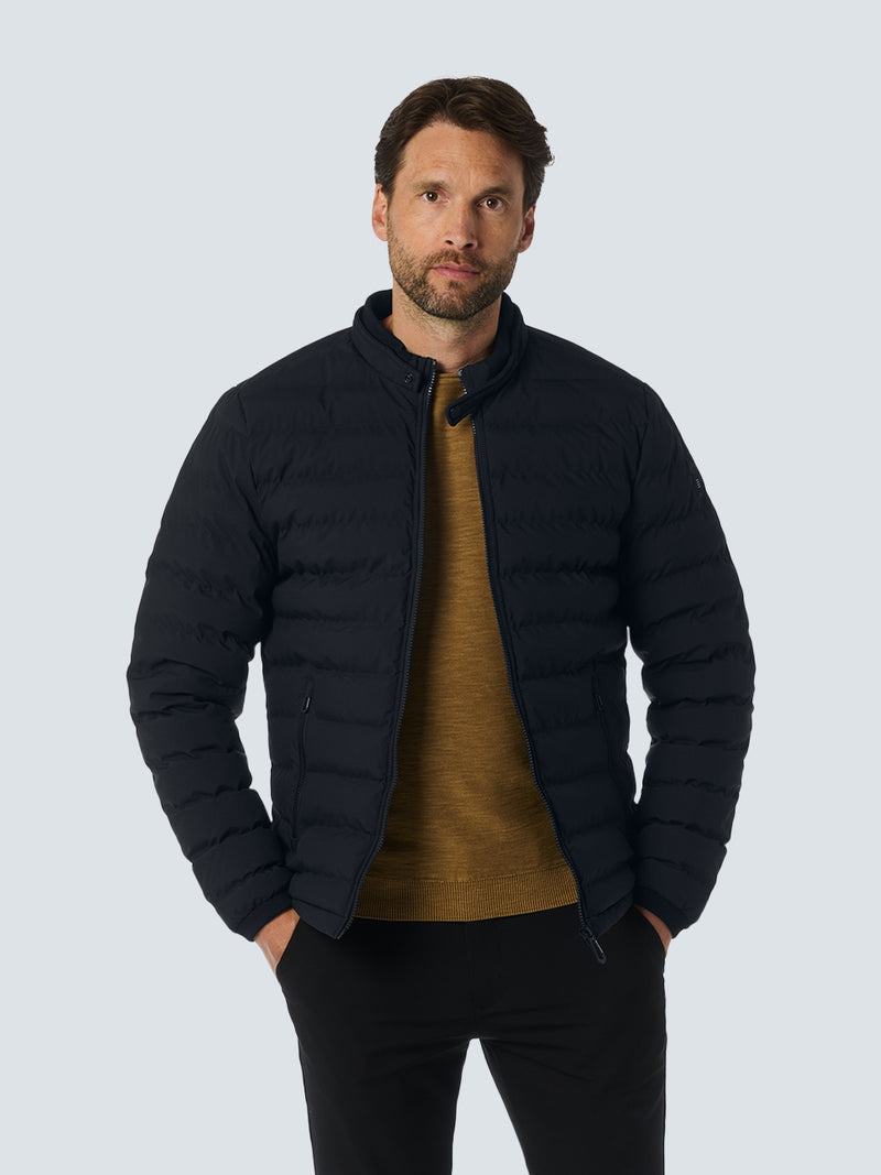 Lightweight Quilted Jacket with Sporty Look | Night