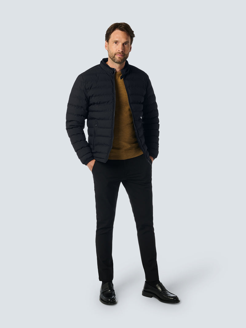 Lightweight Quilted Jacket with Sporty Look | Night