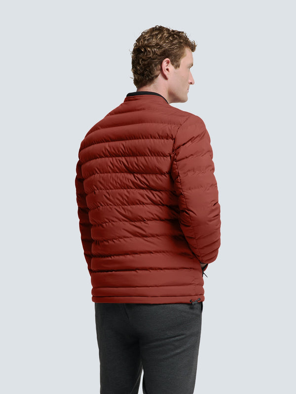 Lightweight Quilted Jacket with Sporty Look | Rusty