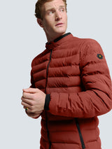 Lightweight Quilted Jacket with Sporty Look | Rusty