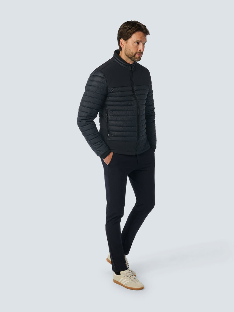 Lightweight Quilted Jacket with Matte Finish | Night