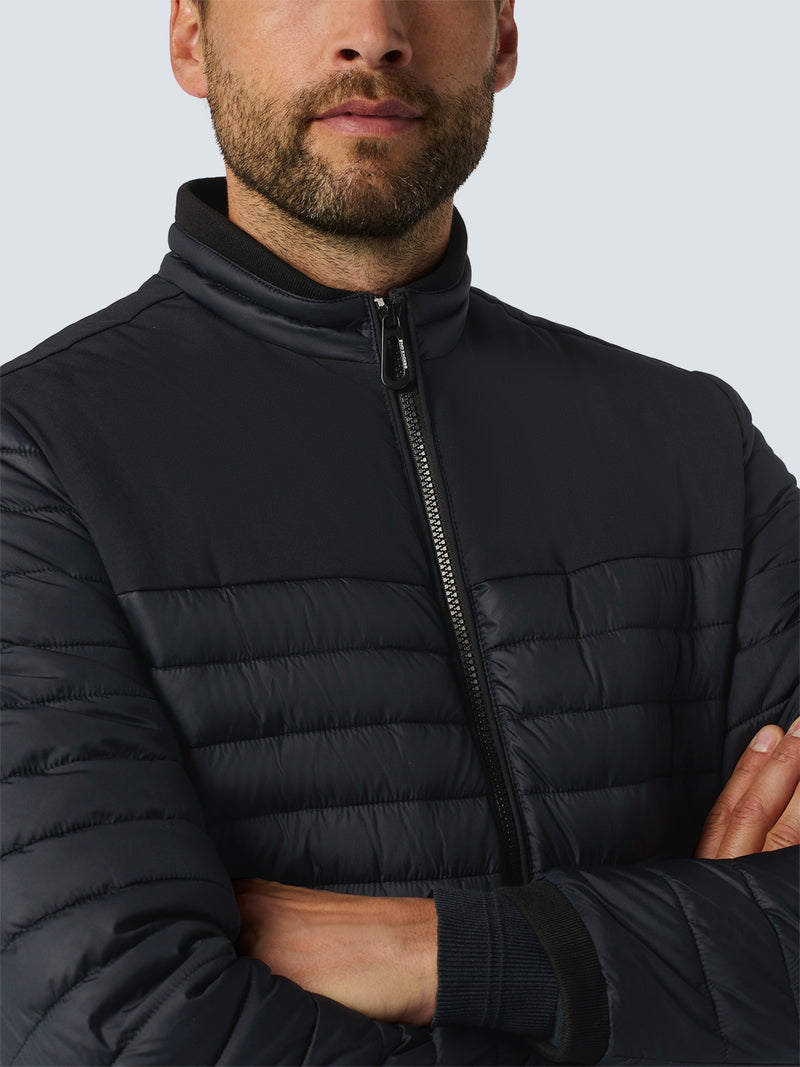 Lightweight Quilted Jacket with Matte Finish | Night