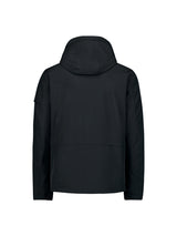 Short Softshell Jacket with Hood, Stretch, and Sleeve Pocket: Functional and Stylish | Night