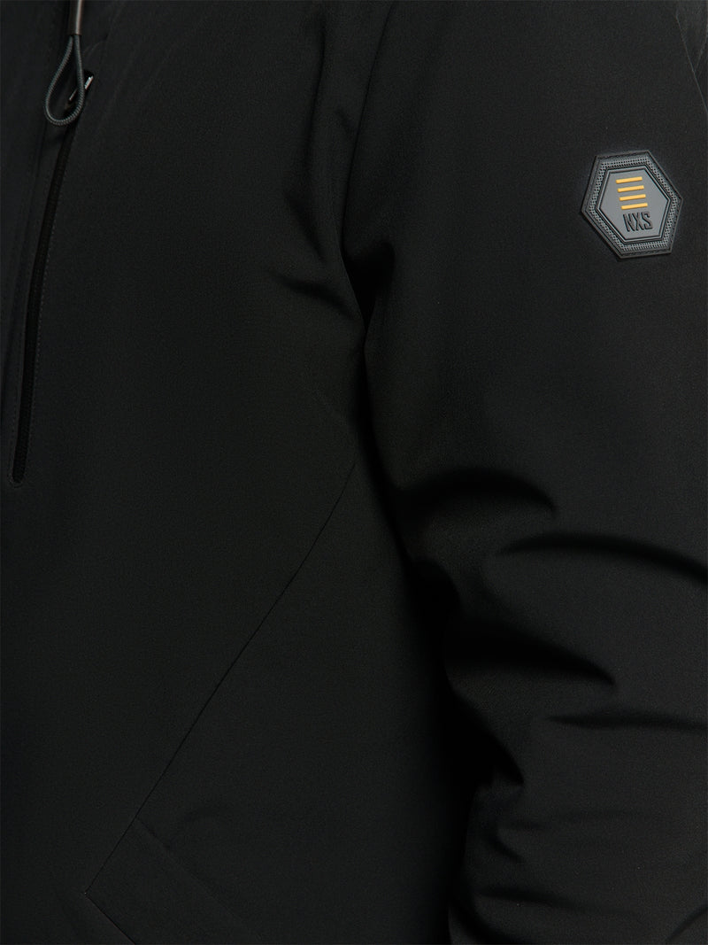 Softshell Jacket with Hood and Stretch: Comfort and Functionality in One | Black