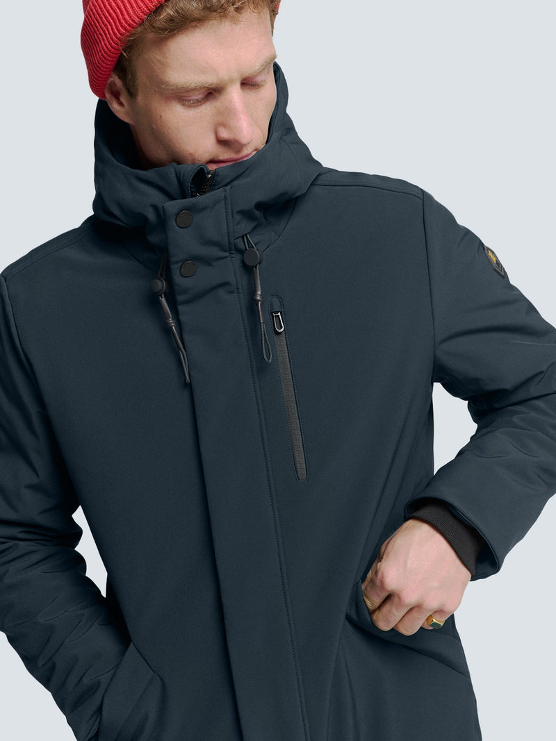 Softshell Jacket with Hood and Stretch: Comfort and Functionality in One | Night