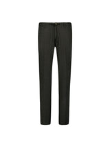 Stretch Jersey Pants with Eye-Catching Drawstring | Black