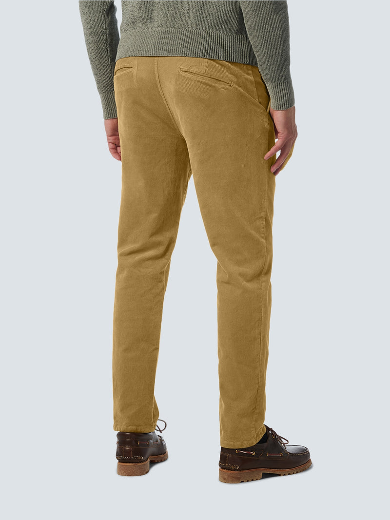 Corduroy Pants with Twill Weave: Timeless Style and Comfort | Khaki