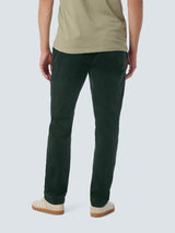 Corduroy Pants with Twill Weave: Timeless Style and Comfort | Dark Moss