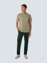 Corduroy Pants with Twill Weave: Timeless Style and Comfort | Dark Moss