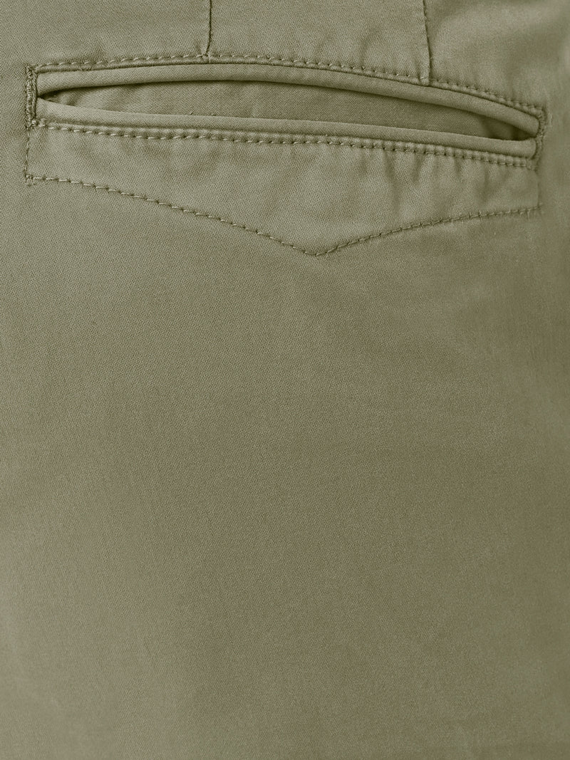 Stretch Pants with Garment Dyed Finish | Smoke